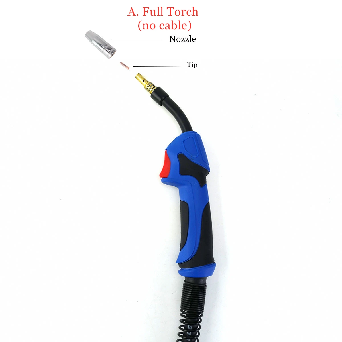 Welding Torch 15AK 180A MIG Welding Torch EU Style MB15AK Torch Welding Gun for Wire Welder