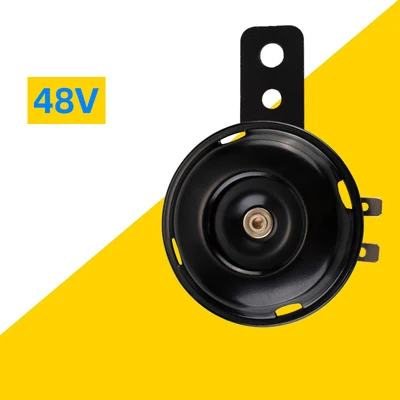Автомобильный клаксон Улитка 12 V/24 V/36 V/48 V/60 V автоматическая сирена мегафон колонки для автомобилей рожки звуковой сигнал для мотоцикла поезд - Цвет: A 48V (1pcs)