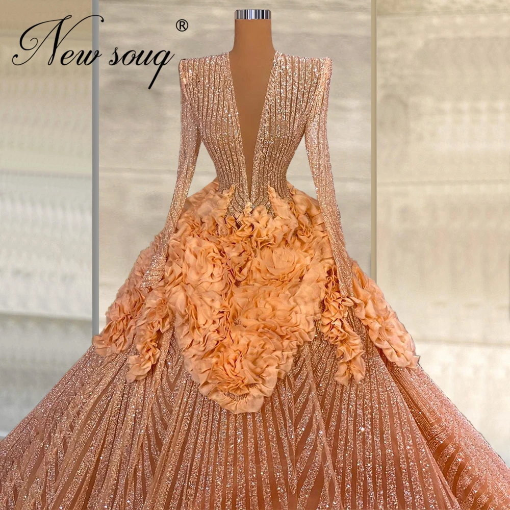 

Великолепные вечерние платья цвета шампанского, бальное платье с африканскими бусинами, платья знаменитостей, женские вечерние платья Дубая для выпускного вечера, праздничное платье