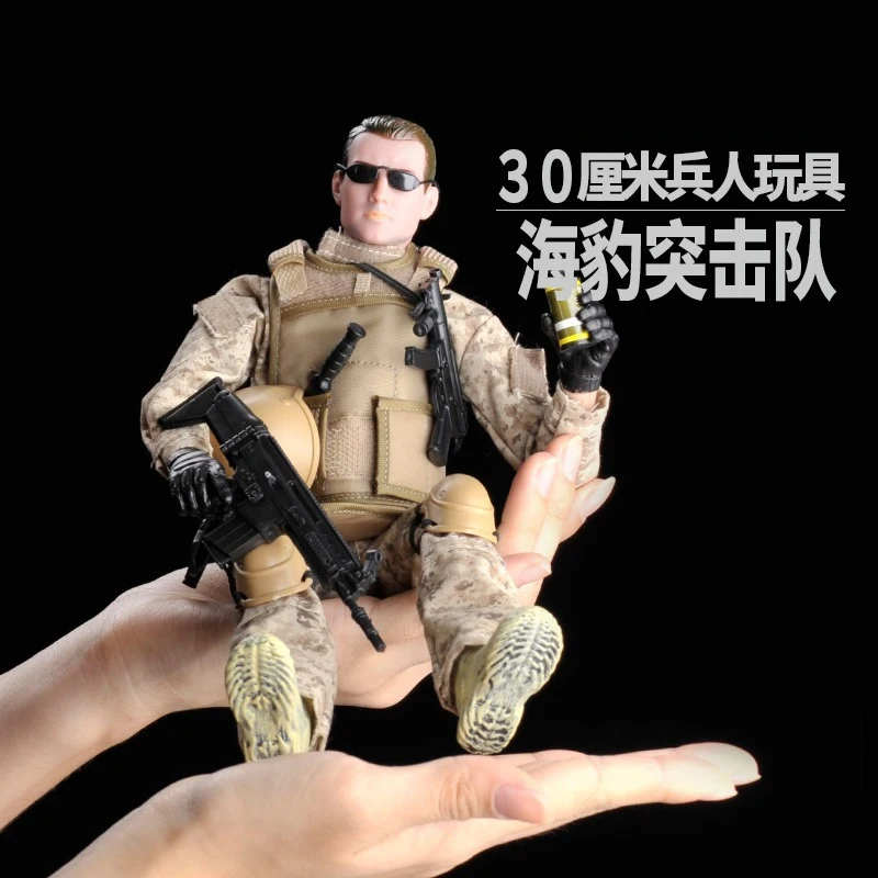 

1/6 Scale Soldier Creative Seal Plastic Tape Eating Chicken Toy Gun 30cm Military Model Garage Kit