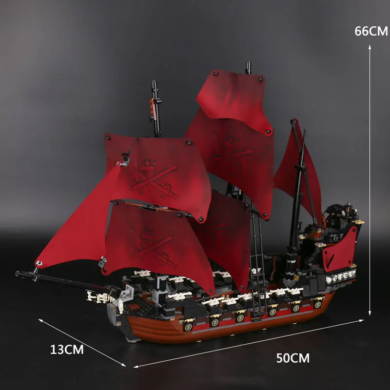 1151pcs 16006 16009 Пираты Карибы 4184 черный жемчуг набор 4195 строительные блоки кирпичи в сборе детские рождественские игрушки, подарки - Цвет: 1151pcs