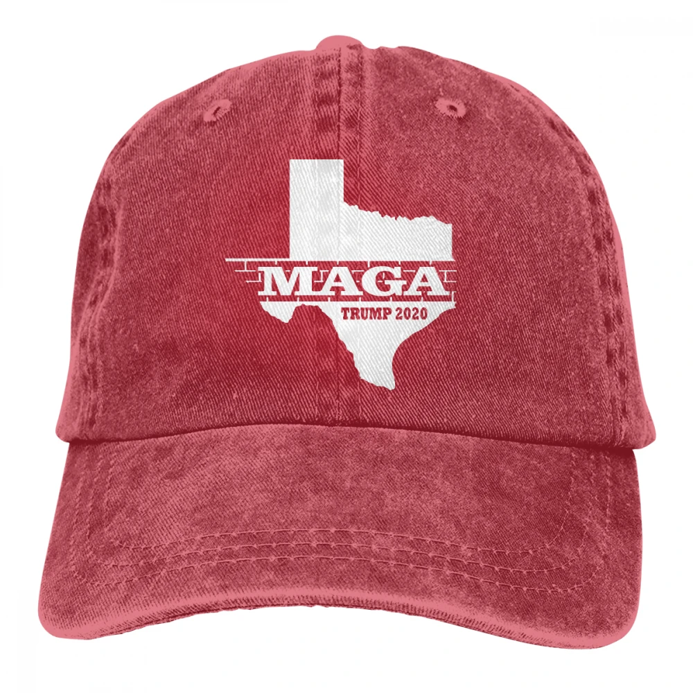 Texas Home Trump Casquette черные унисекс Мужские Женские джинсовые бейсболка с ремешком кепки Регулируемая шляпа для гольфа папа