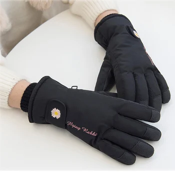

Women Ski Gloves New Thicken Warm Winter Gloves Women's Windproof Waterproof Breathable Non-Slip Snowboard Ski Gloves