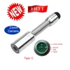 23mm Pipe Drain Sewer Inspection Camera Head Replacement With 12pcs LED Lights with repair parts Type Style A B C 4
