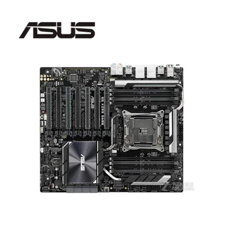 Оригинальная материнская плата X299 для ASUS WS SAGE DDR4 LGA 2066 USB3.1 настольная бесплатная