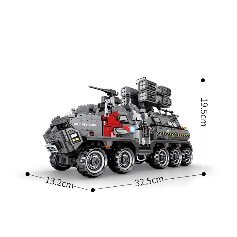 Technic серия большой грузовик 873 шт. The wanding Earth CN171 транспортный грузовик 6 фигурок строительные блоки игрушки для детей наборы