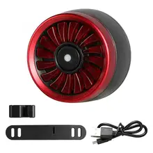 15Lm 6 светодиодов usb зарядный задний светильник IP65 200 м/656.2ft видиПредупреждение льная лампа красный