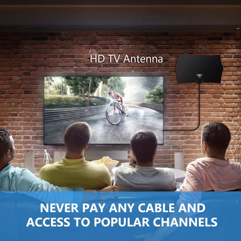 960 Миля Диапазон антенна ТВ цифровая HD Skywire 4K антенна цифровая внутренняя HD ТВ 1080p антенна для ТВ