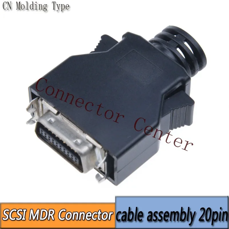 MDR Кабельный разъем Мужской 20-контактный разъем SCSI CN разъем для MR-J2CN1
