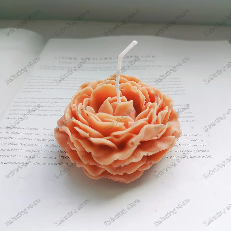 3D цветок силиконовая форма для изготовления свечей DIY ароматический гипс гипсовые поделки формы силиконовое мыло свечи смолы формы
