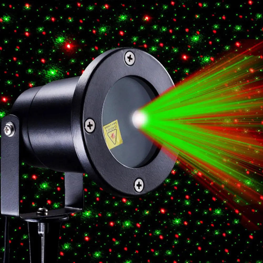 

Xmas Stage LED Garden Laser RC Controller Christmas Light Lawn IP68 Spotlight UK
