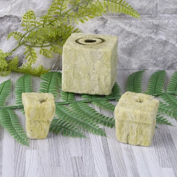 

Rockwool Plant Starter Cube Hydroponic Grow Soilless Cultivation Planting Base