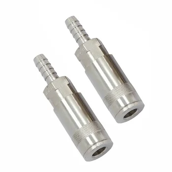 

Pneumatic Fitting Air Line Quick Coupler Connector 8mm 1/4 Hose End Barb Coupling Fits PCL Bayonet Connector For Air Compressor