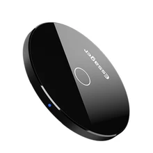 Беспроводное зарядное устройство Essager Qi 10 Вт быстрая Беспроводная зарядка для Iphone Xs Xiaomi Mi 9 samsung S10 S9 Беспроводная зарядка