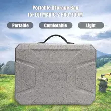 Пенопластовый портативный чехол для хранения дрона камеры Защитная сумка для DJI MAVIC 2 Pro/Zoom с использованием сильной пены высокой плотности 365*275*113 мм