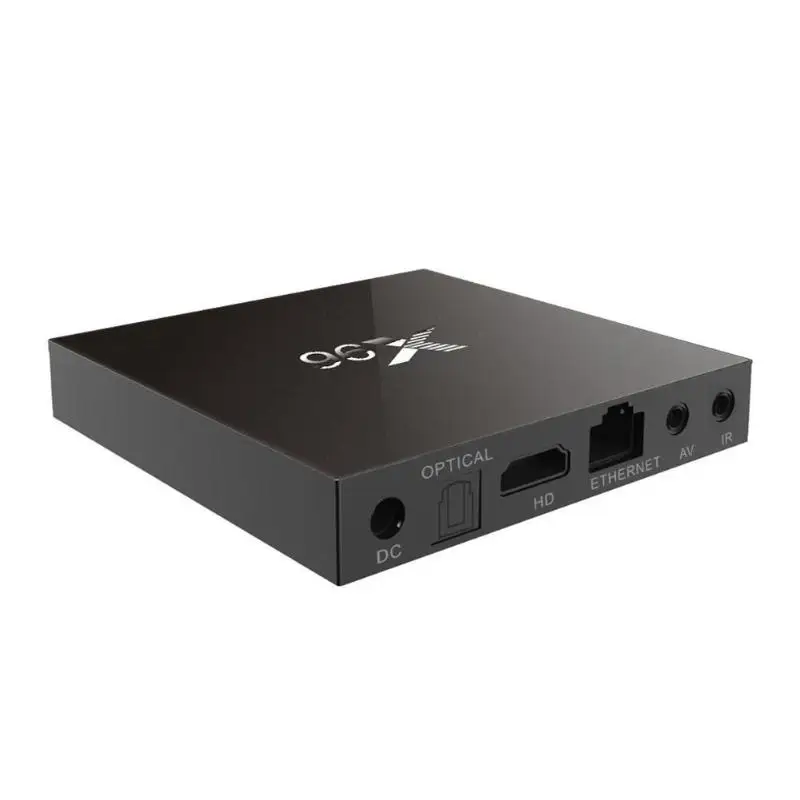 X96 X96 Вт Android 7,1 ТВ приставка Amlogic S905W 2+ 16 Гб/1+ 8 Гб Поддержка bluetooth 2,4 ГГц WiFi HD 4K медиаплеер телеприставка ЕС/США