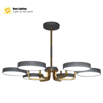 

Post Modern Industrial Metal Hotel Office Living Room Kitchen Led Ceiling Lamp Scandinavian lamparas de techo colgante