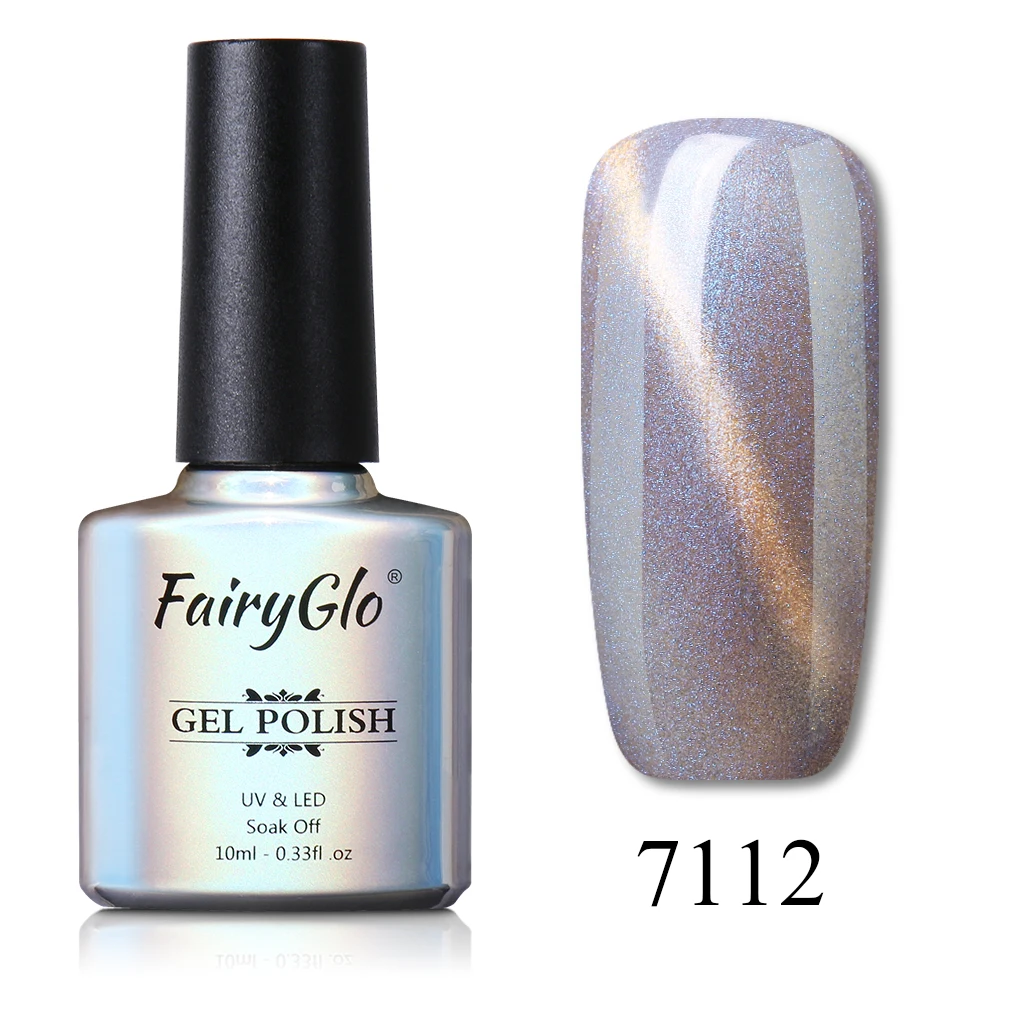 BKMY7112 FairyGlo 10 мл в виде ракушки кошачий глаз УФ-Гель-лак замочить от нефрита винно-красный кошачий глаз Гель-лак для ногтей Магнитный эмалированный лак для нейл-арта - Color: BKMY7112