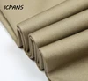 High Waist Dress Pants Men Straight Stretch Flat Cotton Black Spring Autumn Office Formal Suit Trousers Men Big Size 29-40 42 4