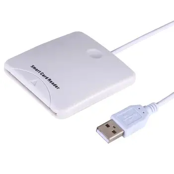 

USB Contact Smart Chip Card Cards Reader Writer With SIM Slot EH