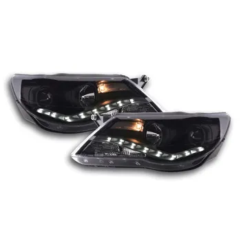 

FKFSVW12043luce daytime running headlights Daylight VW Tiguan year construction 07-11 Black