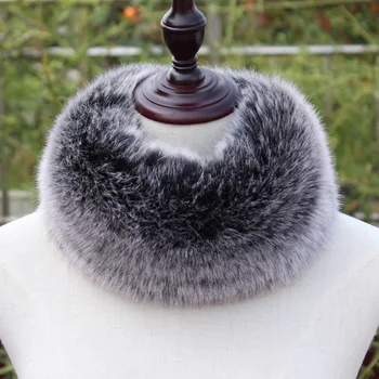 

New Ladies Winter Faux Fur Bib Anti-Fox Fur Collar Warm Hedging Fashion Warm