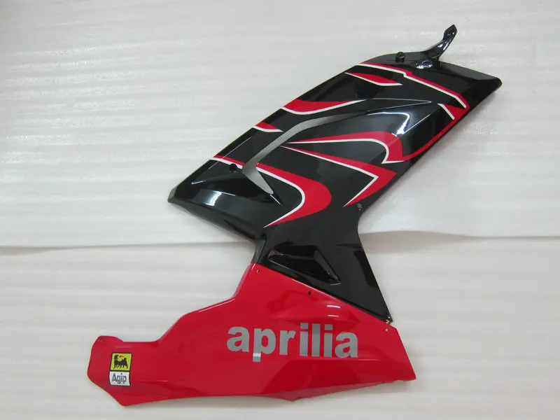 Мотоциклетный вставной обтекатель тюнинг-пакет для Aprilia RS125 06 07 08 09 10 11 RS 125 2006 2011 красно-черные Обтекатели Кузов+ подарки AP09