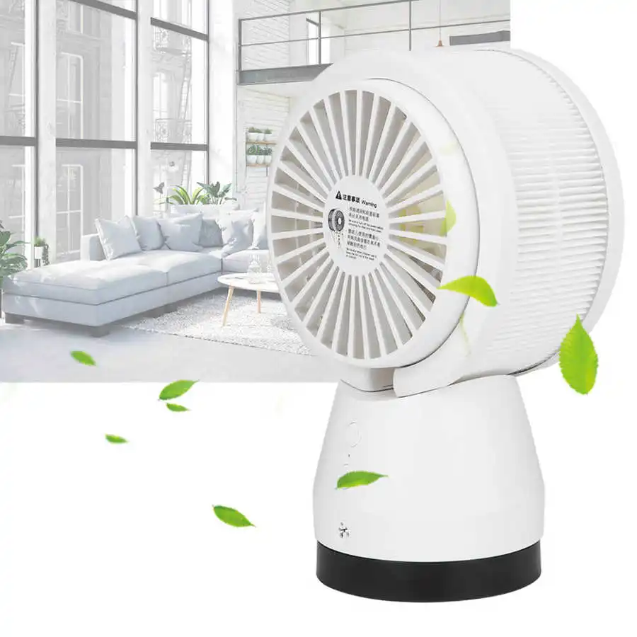 

Portable Filter Purification Fan Electric Negative Ion Air Purification Fan USB Powered Air Conditioning for Home Office