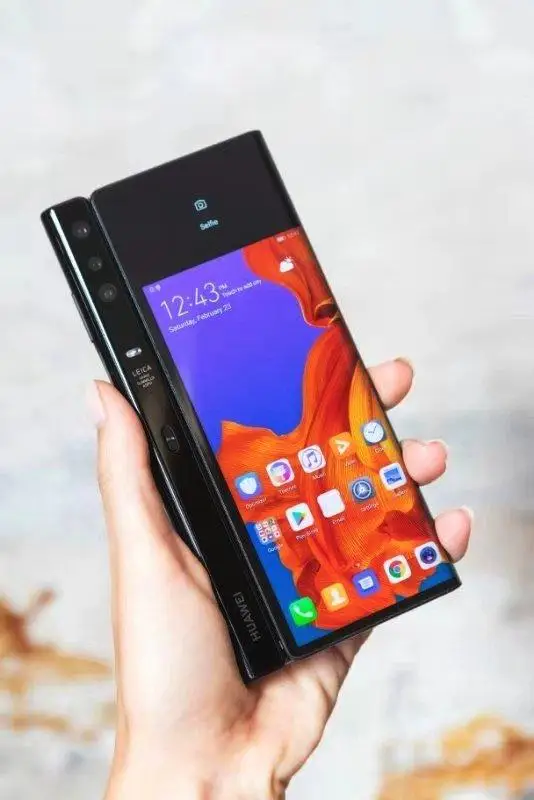NewOriginal huawei mate X сложенный экран 5G мобильный телефон Kirin 980 Balong 5000 8G ram 256G rom Android 9,0 NFC 40.0MP отпечаток пальца