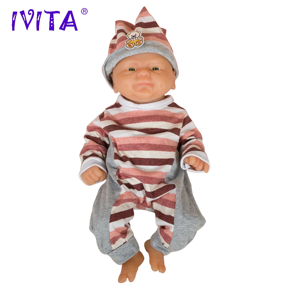 [ из США и Китая] IVITA WG1512 девочка глаза открылись Completa силиконовые куклы Reborn Born Alive имитация Boneca детские игрушки