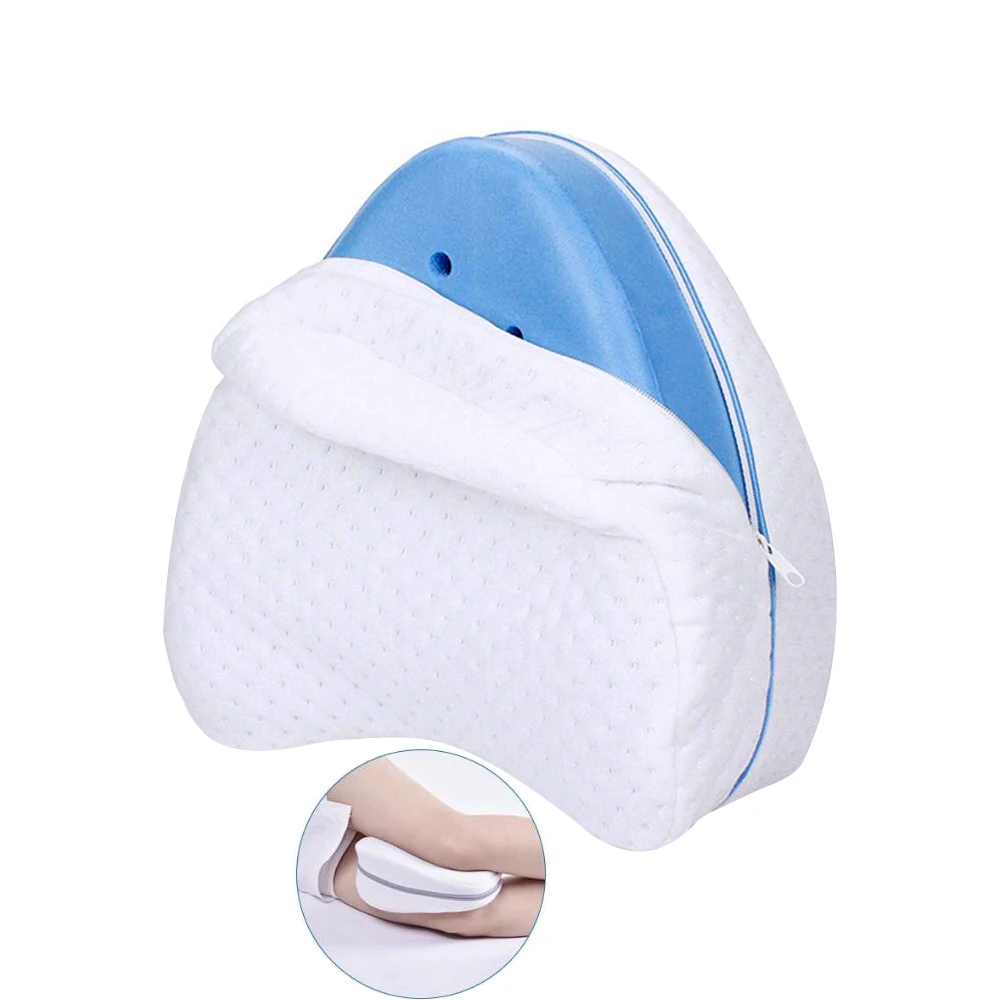 Подушка для ног с зажимом, для беременных женщин, с эффектом памяти, хлопковая Подушка, подтяжка ног, подушка для ног, удобная, против давления, боковая подушка для сна