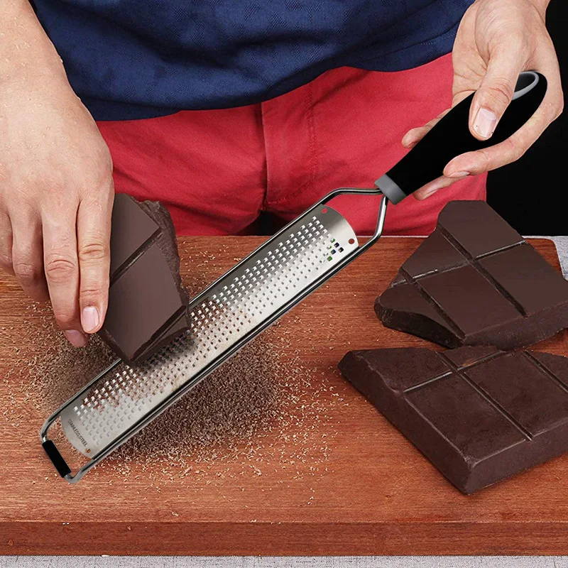 

Stainless Steel Cheese Grater Knife Lemon Chocolate Chopper Slicer Fruit Vegetables Tools Peeler Planer Shredder Kitchen Gadgets