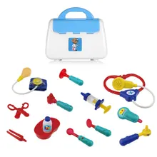 13 шт. ролевые игры доктор игрушки Набор доктор эхометр набор со звуковым светильник обучающие игрушки дети развивающие интерес игрушки