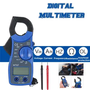 

Multimeter Voltmeter Digital Clamp Meter Current Clamp AC DC Ammeter Multi-function Diode Fire Wire Tester MT-87 Clamp Meter