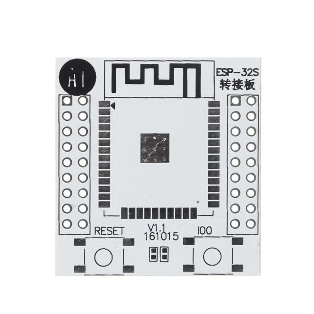 Practical ESP-WROOM-32 Wifi IoT Wlan BLE Module + ESP-32S ESP32 Adapter Board 2.54mm Pitch ESP-32S ESP32 Adapter Board