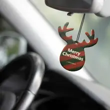 Многофункциональные аксессуары для салона автомобиля в рождественской форме, автомобильный парфюм, Висячие подвесные украшения, освежитель воздуха, автомобильные аксессуары