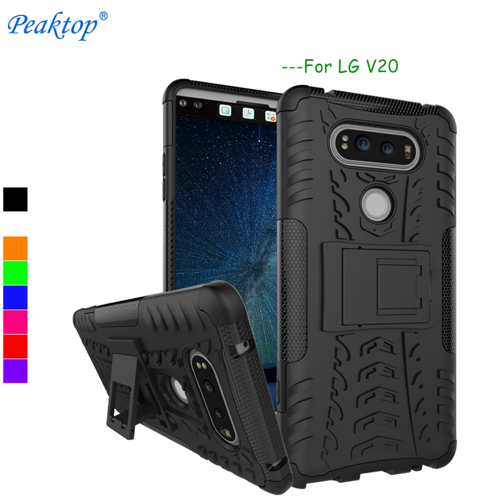 

sFor Phone Case LG V20 Cover WolfRule ShockProof Silicone Armor Holder Case For LG V20 Case LGV20 F800 H990ds F800L V 20 <
