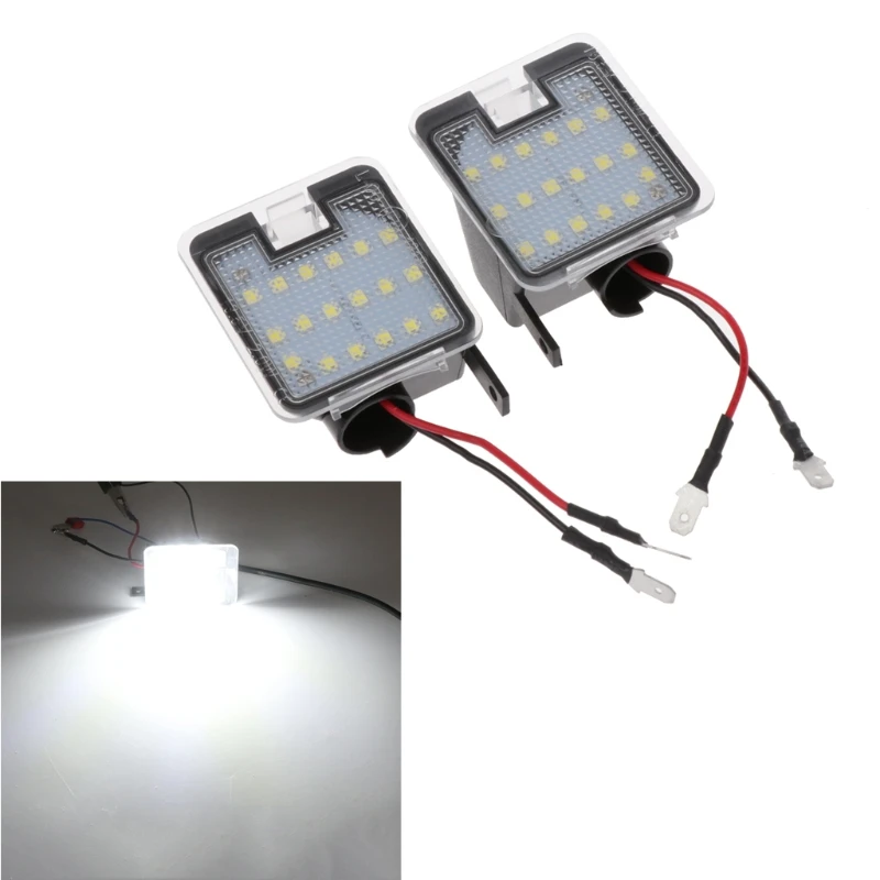 

Two Sides Rear View Mirror LED Puddle Lights For Ford C-max Kuga Escape Mondeo