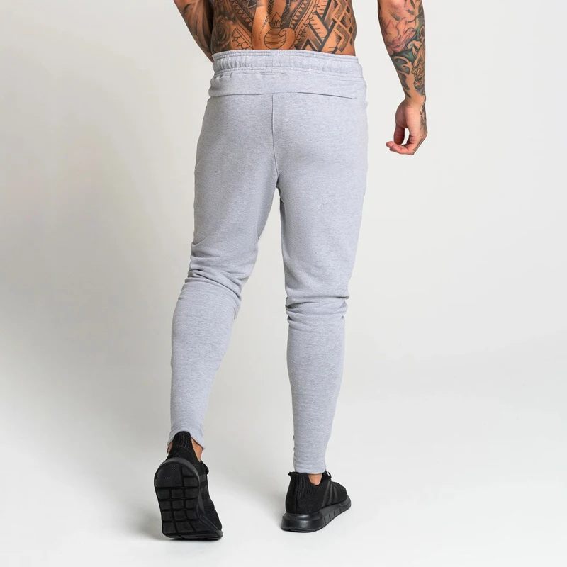 Новые популярные мужские спортивные штаны jogger модные спортивные штаны уличная облегающие спортивные брюки мужские повседневные брюки