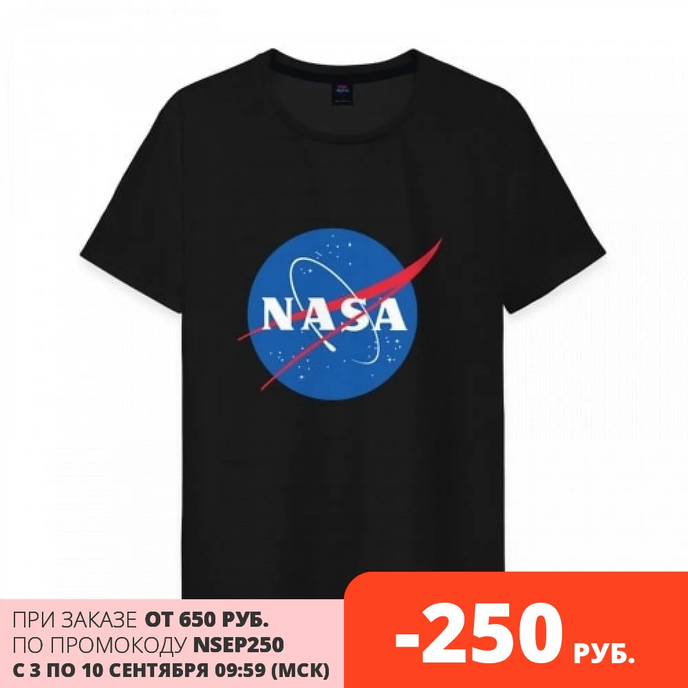Мужская футболка хлопок NASA | одежда