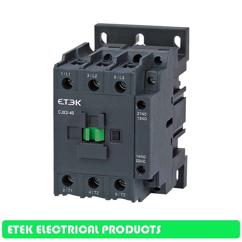 

CJX2i-40 AC Contactor 3-Phase DIN Rail Mount Electric Power Contactor