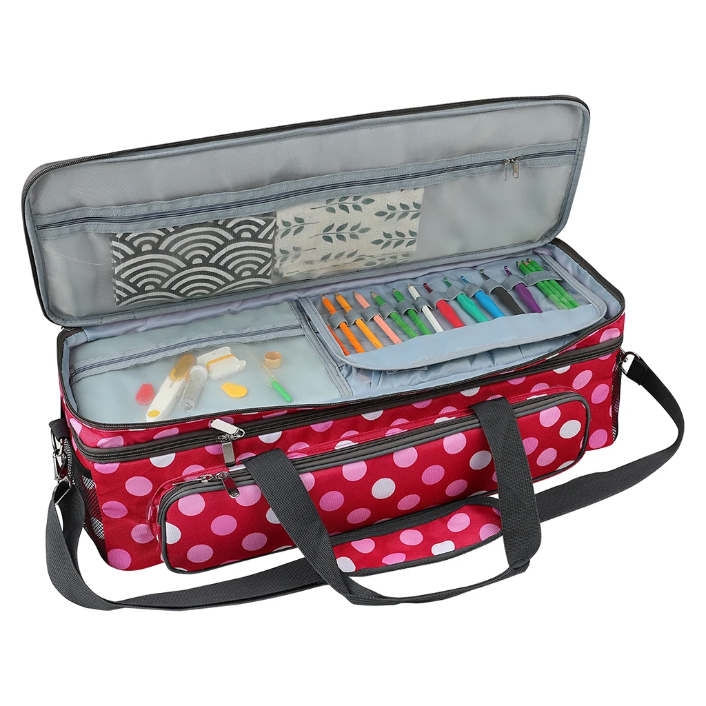 Carrying Case Travel HTV Vinyl Storage Die-Cut Machine Bag for Cricut Maker