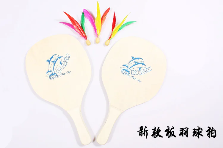 Ray Gal Paddle ракетка для бадминтона,, толстая Ограниченная серия, деревянная цветная ракетка для настольного тенниса, ракетка для бадминтона, отправка, три бала