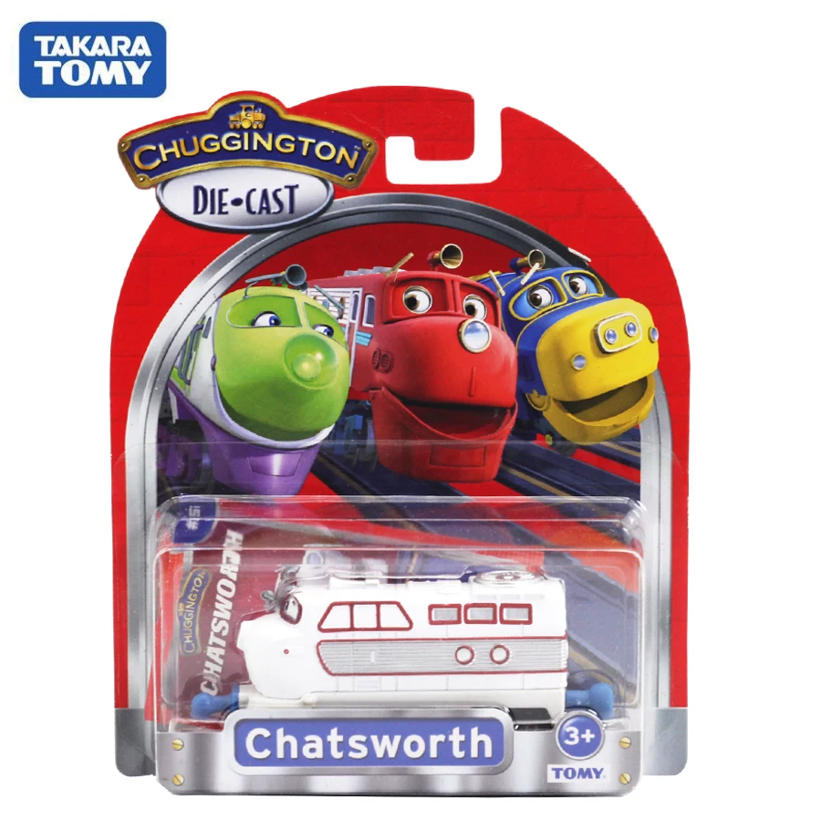 Железнодорожные игрушки Chuggington Металлический Игрушечный Автомобиль под
