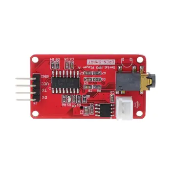 

UART Serial MP3 Music Player Module With Speaker Monaural Amplifier Board For Arduino