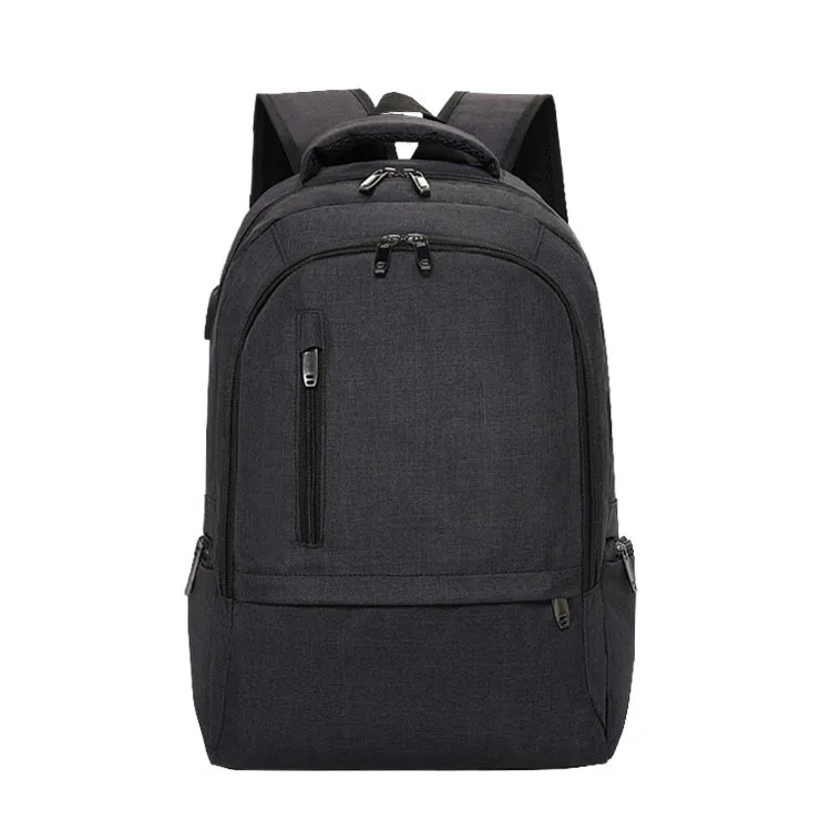 

Customizable Men Business Simple Casual Backpack Outdoor Travel Multi-functional USB Charging Computer Backpack