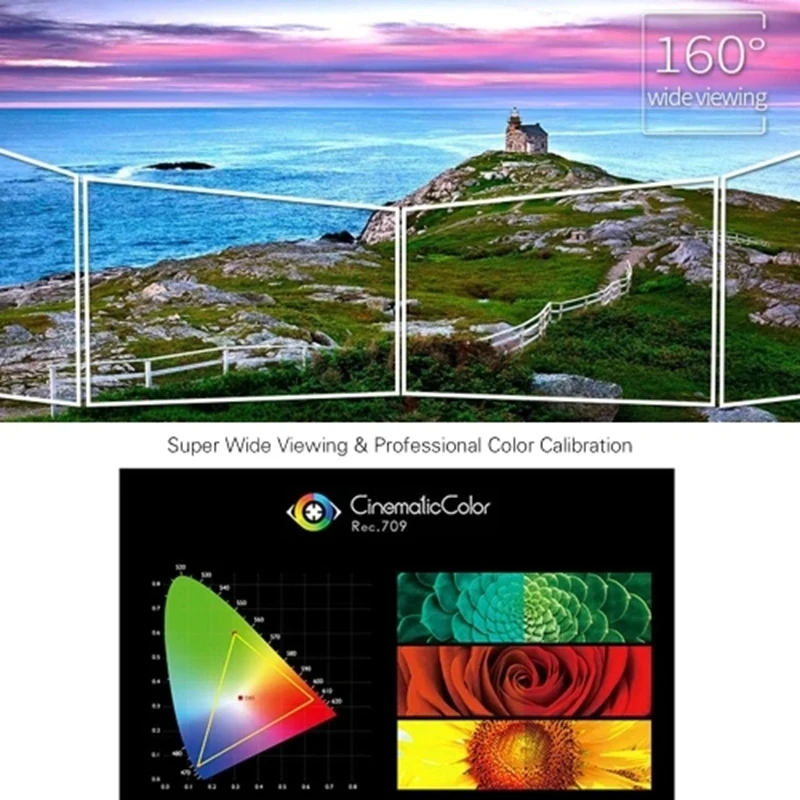 

FEELWORLD FW568 Portable Camera Field Monitor 5.5 Inch IPS Full HD Display Screen 1920x1080 IPS Video Focus Assist for DSLR Gimb