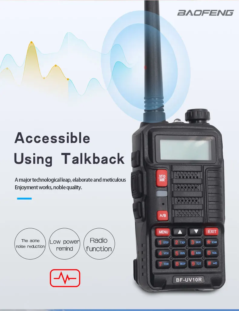 Baofeng Walkie talkie 30km two way radio Baofeng UV 10R