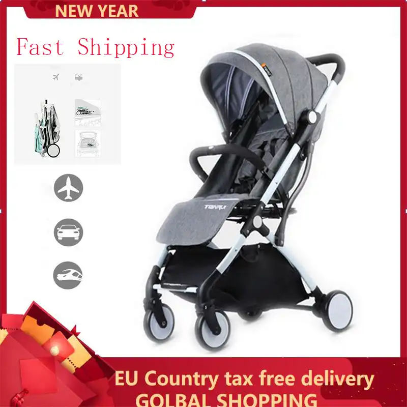travel stroller with rubber wheels
