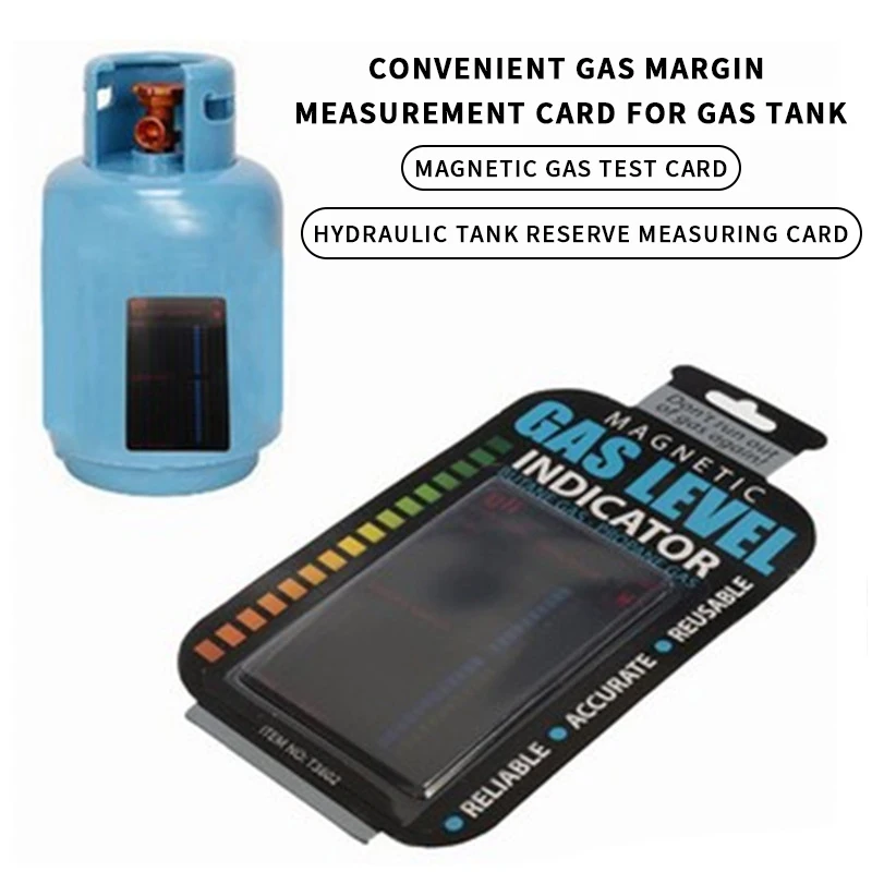 Portable Propane Butane LPG Fuel Gas Tank Level Indicator Magnetic Gauge Caravan Bottle Temperature Measuring Stick | Инструменты